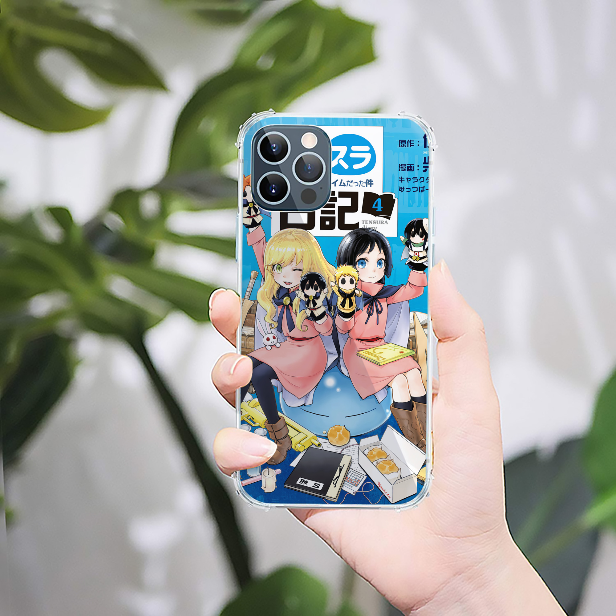 （画像用） 転スラ Regarding Reincarnated to Slime 【iPhone 12シリーズ対応】透明スマホケース（クリアソフトケース）